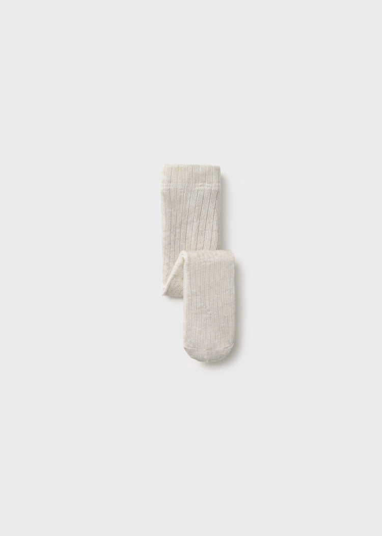 Mayoral : Newborn Rib Knit Tights