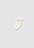 MAYORAL : Newborn Ruffled Socks