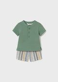 MAYORAL: BOYS MULTI COLOR SHORT SET