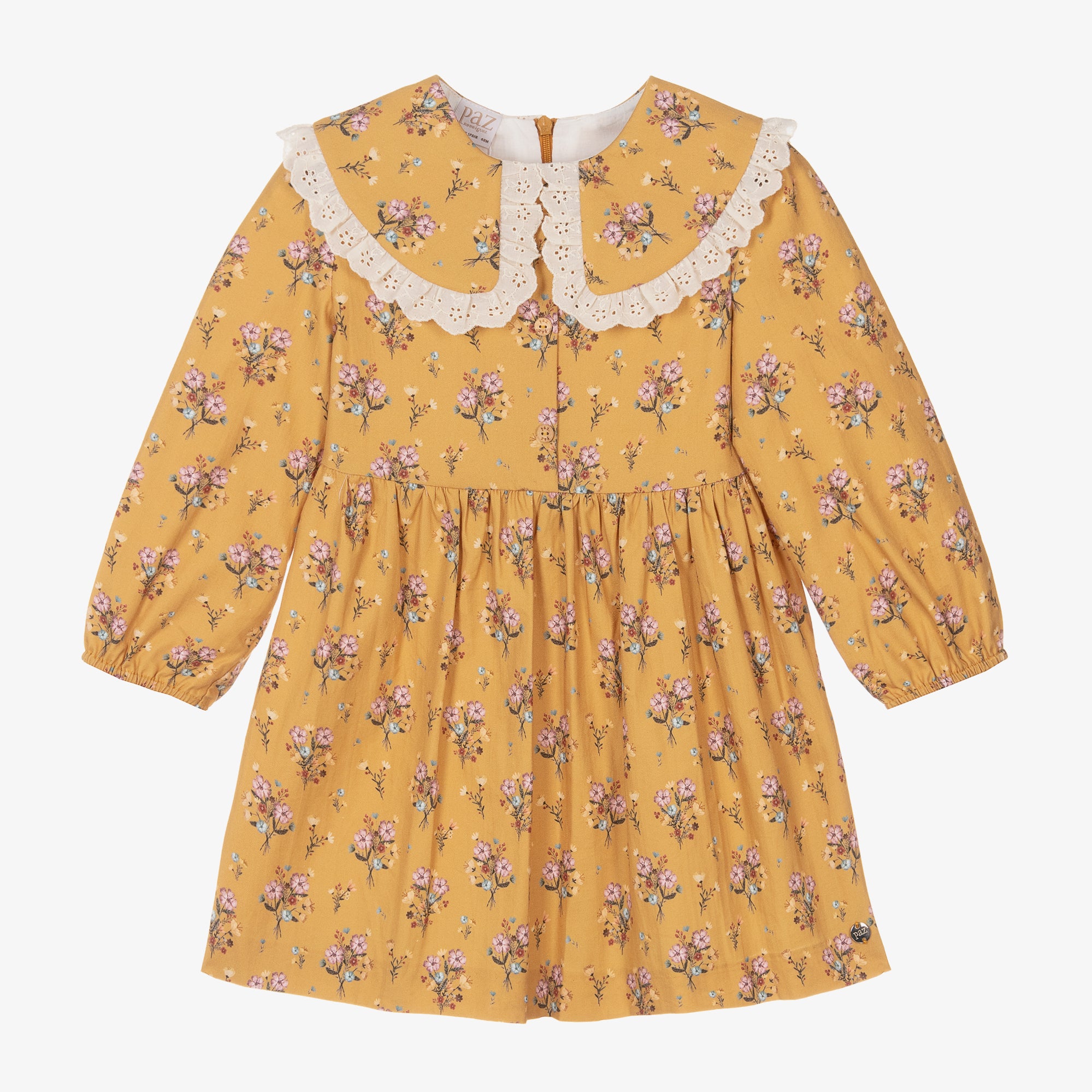 PAZ: Woven infant dress "galatea"