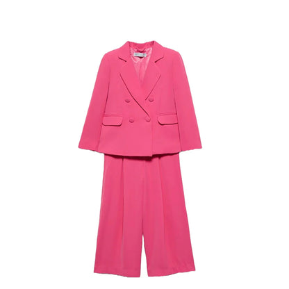 Pink Pant Suit