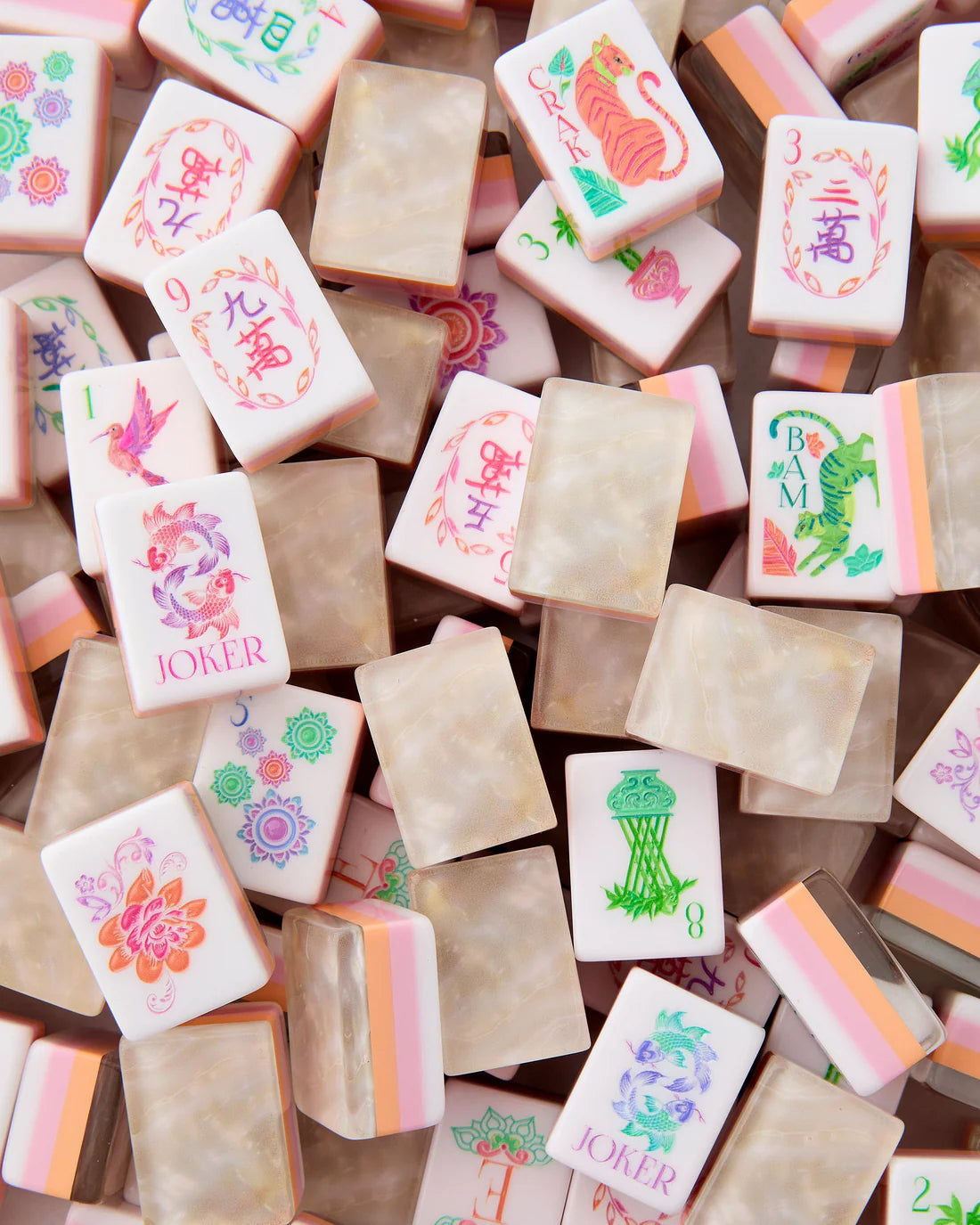 OH MY MAHJONG: PEARLESCENT TILES