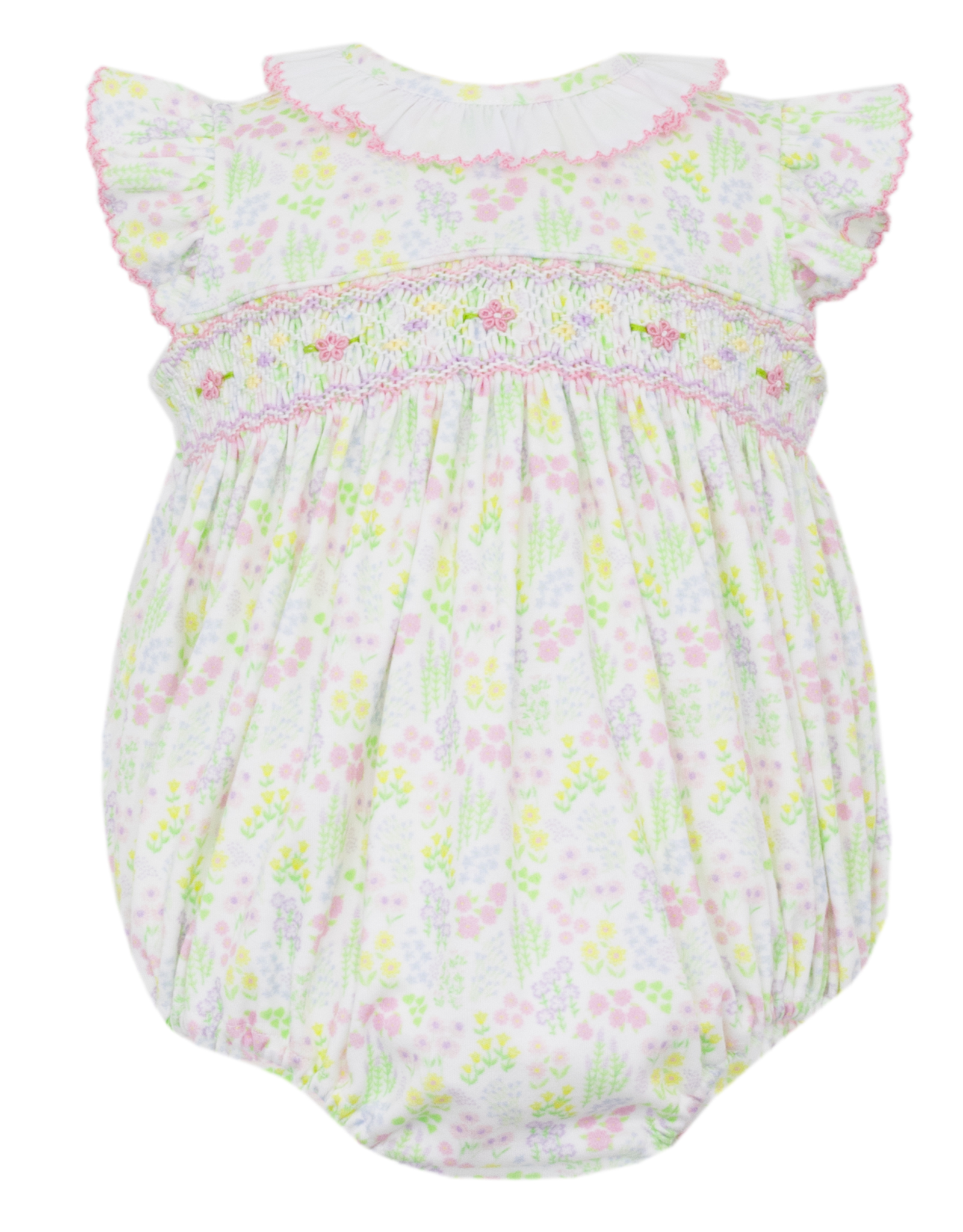 Garden Floral Bubble Romper