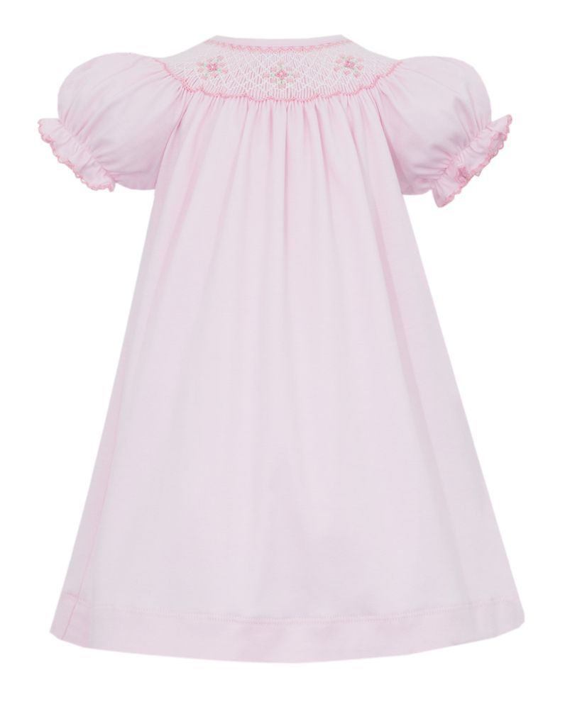 Pink Puff Sleeve Dress