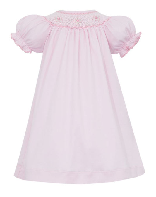 Pink Puff Sleeve Dress