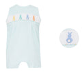 Mint Cotton Boy Romper