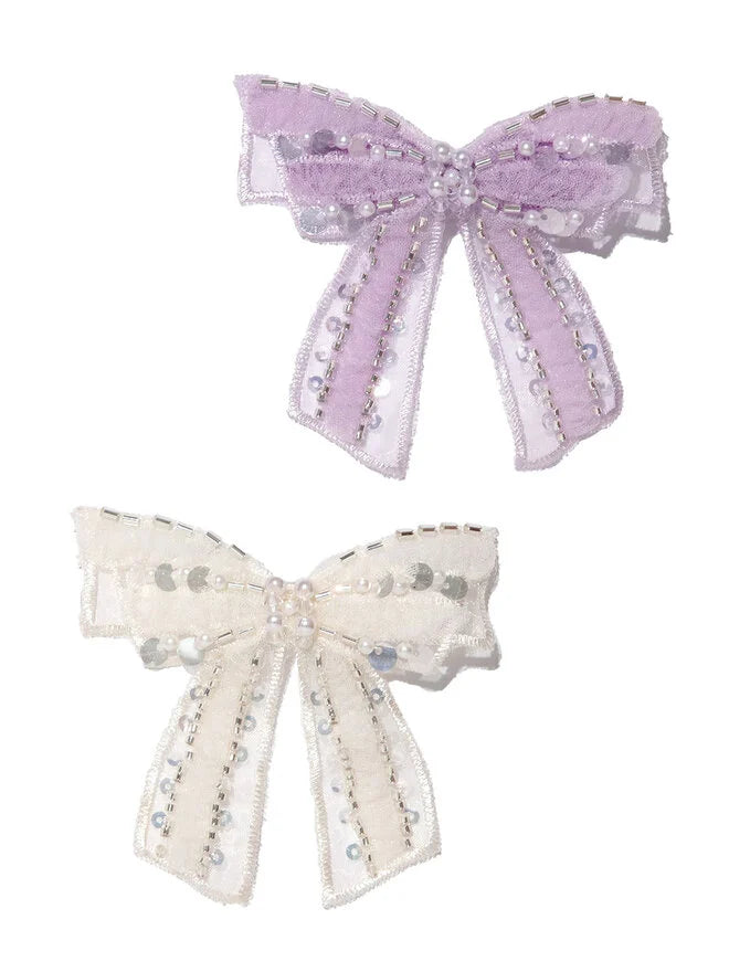 PETITE HAILEY : BOW CLIPS