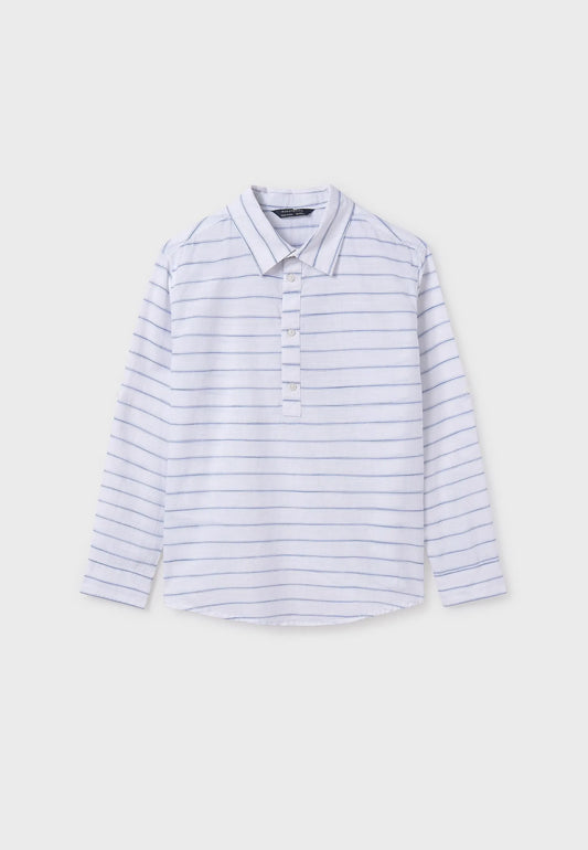 MAYORAL: BOYS WHITE BLOUSE BUTTON UP
