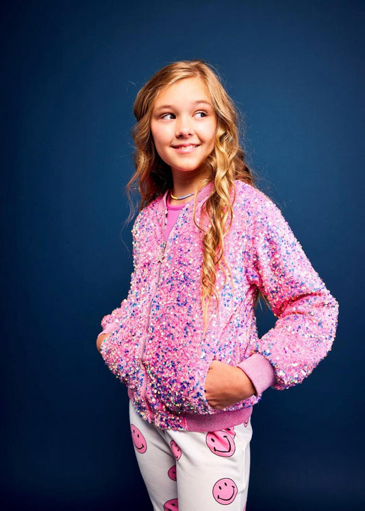 Sequin Bomber