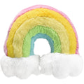 ISCREAM: Rainbow Furry neck pillow