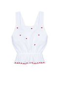 DK: White Heart Blouse