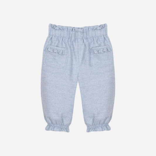 PATACHOU: BLUE FLORAL PANTS SET