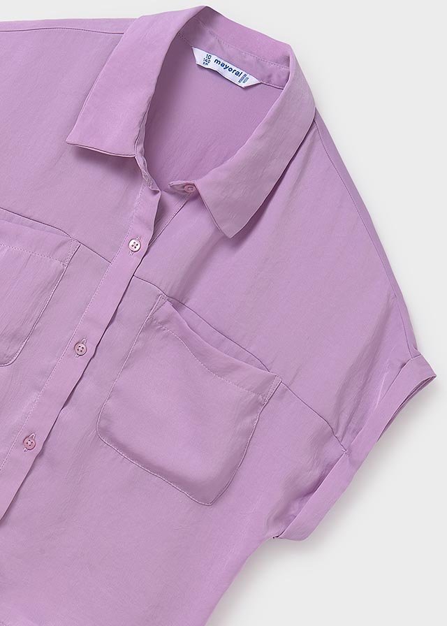 MAYORAL: GIRLS LILAC BLOUSE