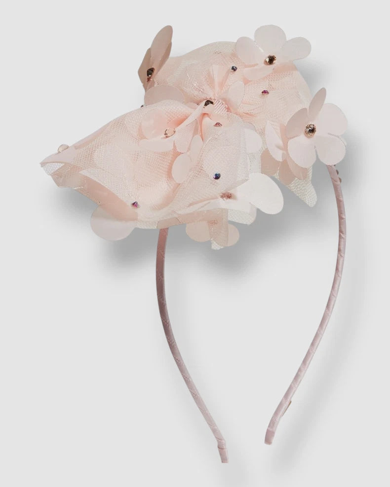 BARI LYNN: CRYSTALLIZED FLOWER BOW HB