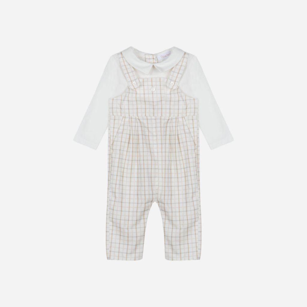 PATACHOU: BEIGE BABY ROMPER