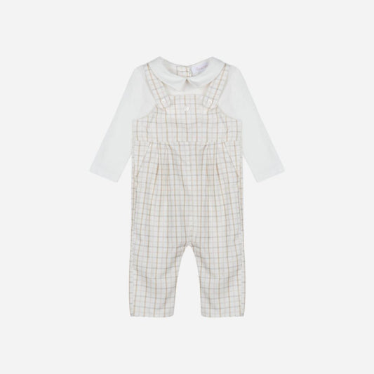 PATACHOU: BEIGE BABY ROMPER