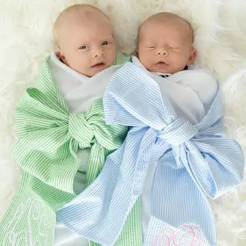 SEERSUCKER SWADDLE