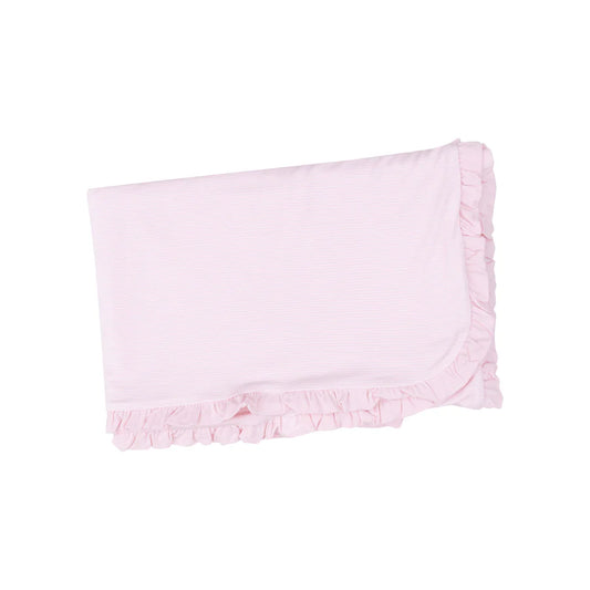 Pink Striped Blanket