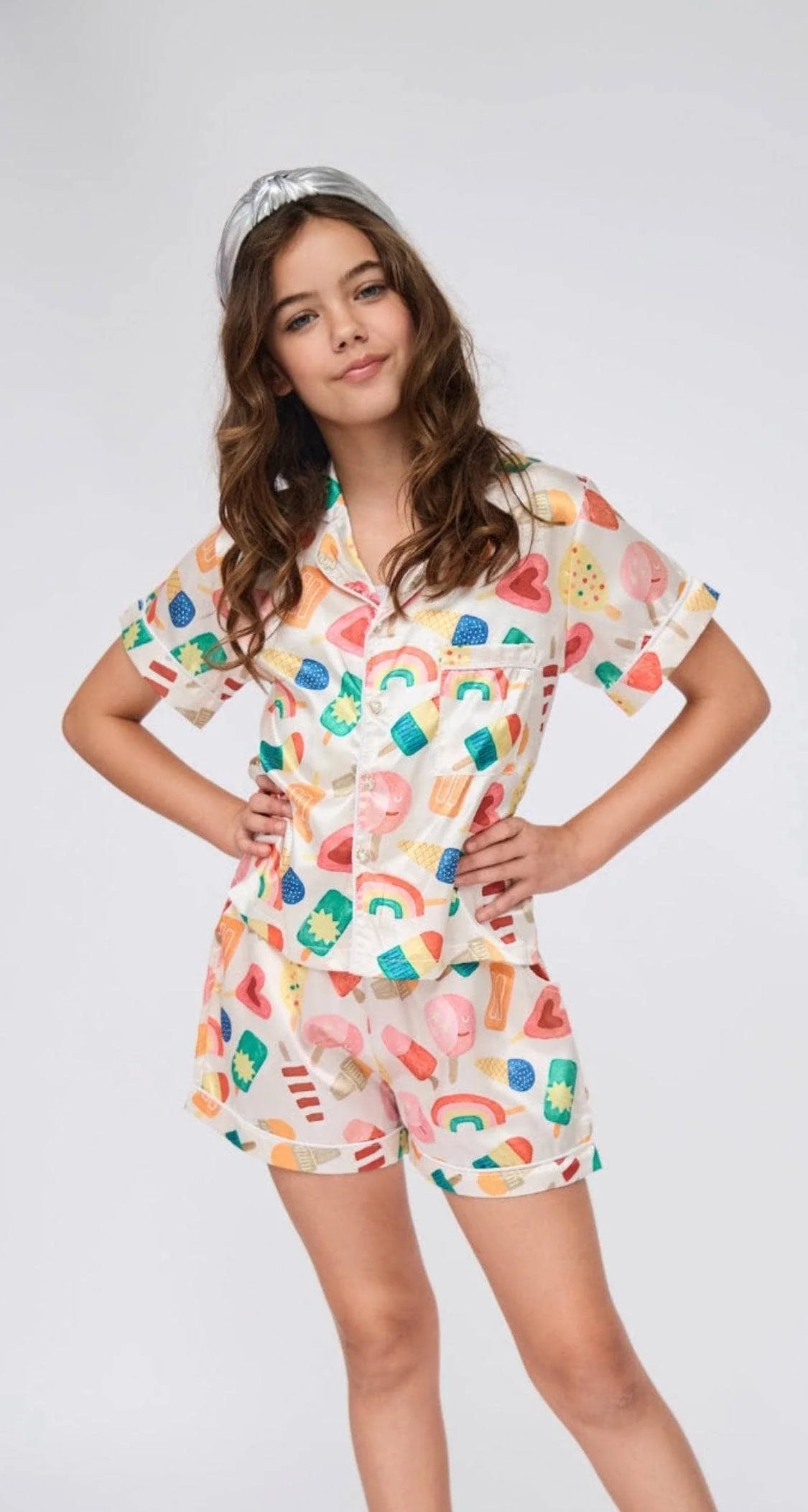 Ice Cream Rainbow Pj Set