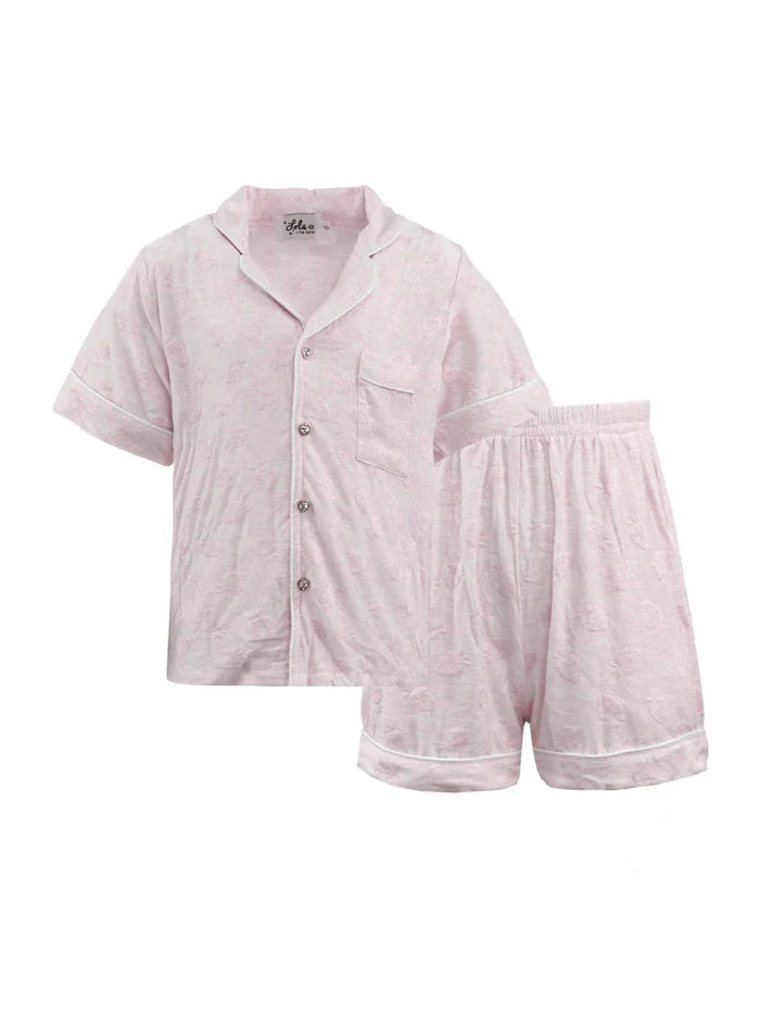 Lola and the Boys: Super Soft Strawberry Short Set