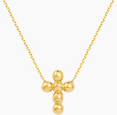 Briati Gold Bubble Cross