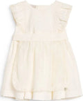 PAZ RODRIGUEZ: “CEREMONIA V25” Elegant Cream Dress with Apron