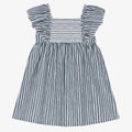 Babidu: Stripe Blue Dress