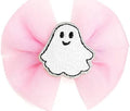 SWEET WINK: COQUETTE TULLE GHOST BOW HALLOWEEN CLIP