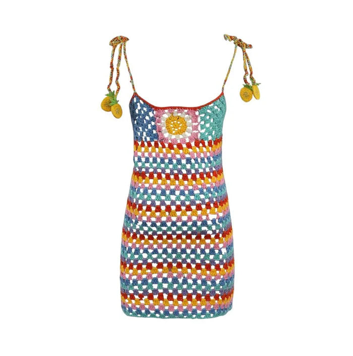 Lola and the Boys: Sunshine Mood Crochet Dress