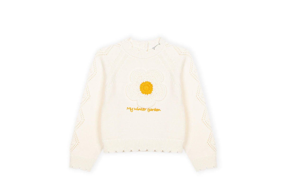 Dr. Kid : Pull Over in Sweater Knit - Golden Winter