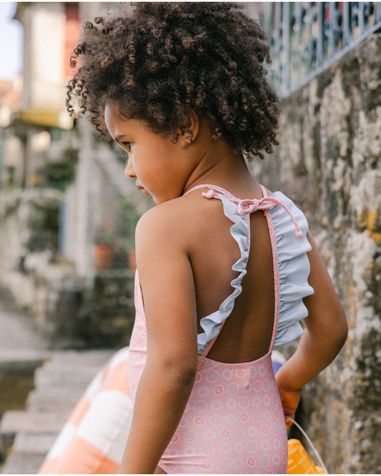 PAZ RODRIGUEZ: “BANO V25”Tangerine Bathing Suit