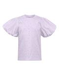 Lola and the Boys: Lavender Sparkle Princess Ruffle T-shirt