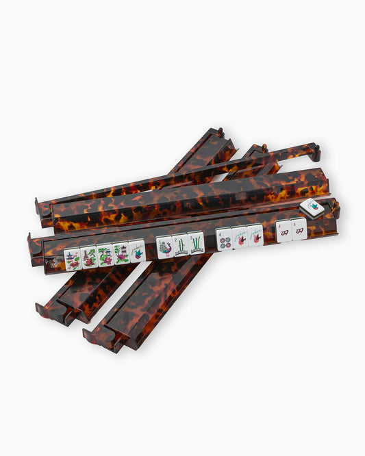 OH MY MAHJONG : TORTOISE SHELL RACK & PUSHER