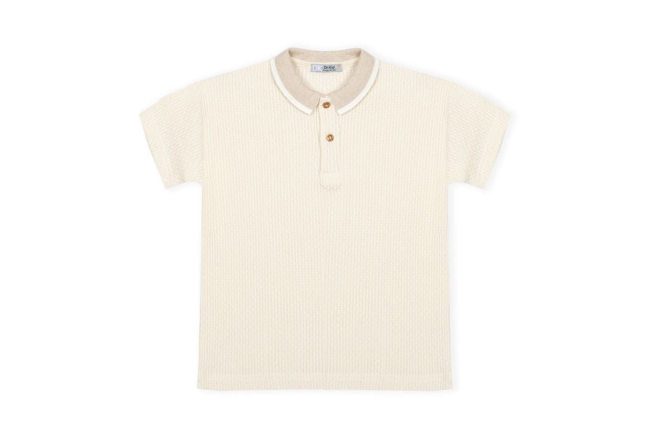 DK: Cream Poloshirt