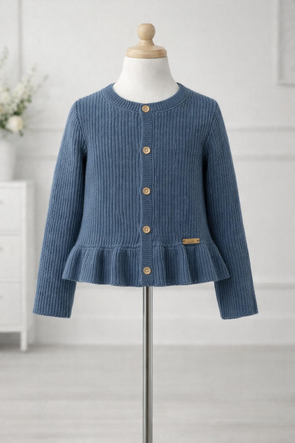 MARTIN ARANDA: FRENCH BLUE CARDIGAN