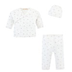 Baby Club Chic: Take Me Home 3 Piece Outfit Stars Lt Pink