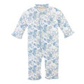 Blue Floral Pant Romper