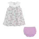 Blush Floral Baby Girl Dress