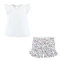 Baby Club Chic: Floral Short Set Blush