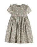 Luli & Me: Pastel Floral Smocked Dress