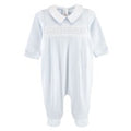 Collared Smocked Footie