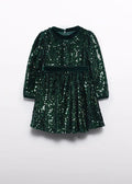 ABLE & LULA: SEQUIN VELVET DRESS