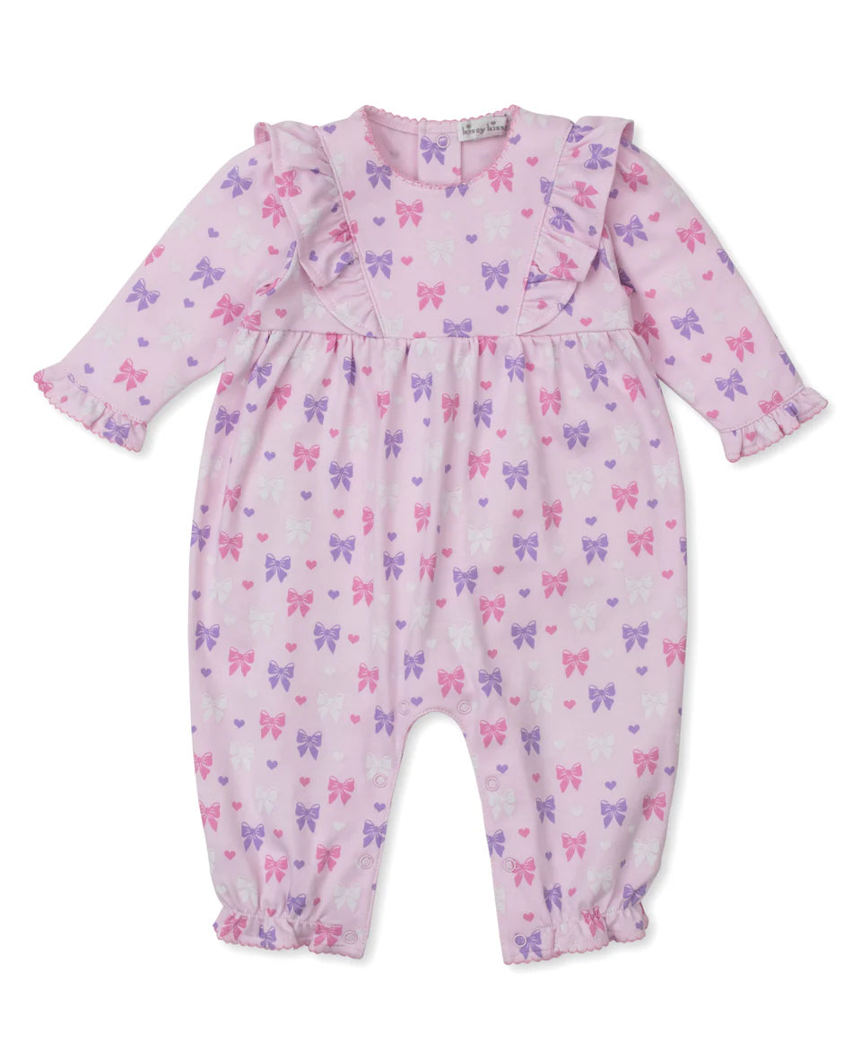 KISSY KISSY: Multipink Bow Playsuit