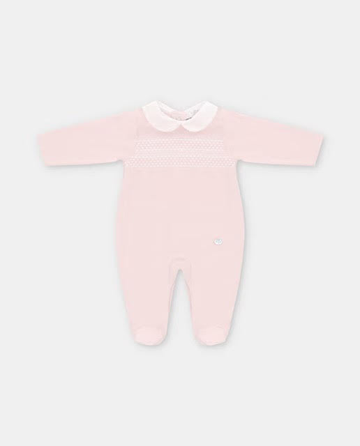 MARTIN ARANDA: INTERLOCK SMOCK FOOTIE