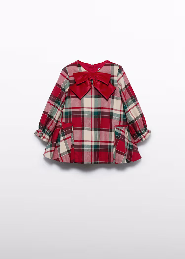 ABEL&LULA: BABY GIRL PLAID DRESS