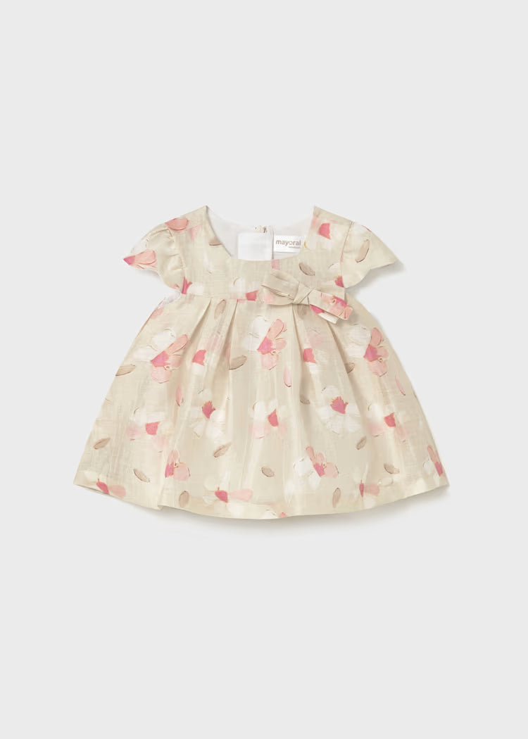 MAYORAL : Newborn Girl Printed Dress