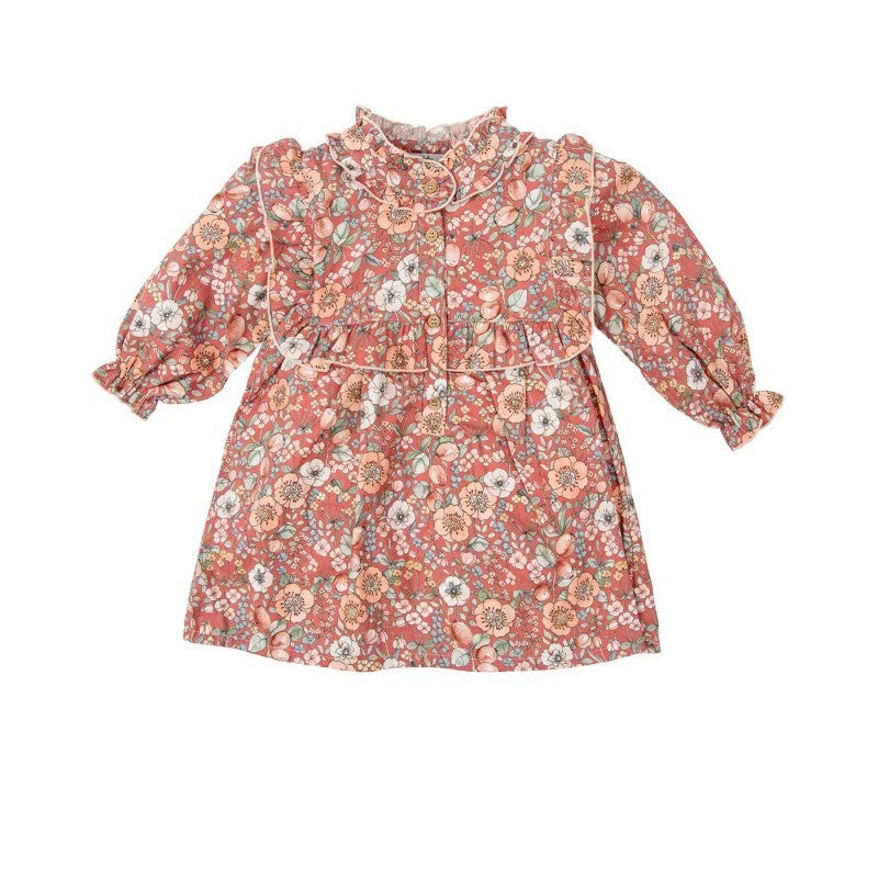 BABIDU: DRESS FOR GIRL 100% COTTON