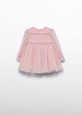 ABEL&LULA: GLITTER TULLE BABY GIRL DRESS
