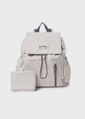 Mayoral: Waterproof Printed Diaper Bag with Changing Mat