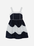 Patachou : Navy Woven Marine Dress